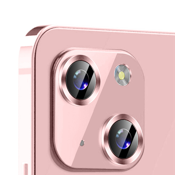 Захисне скло на камеру до iPhone 13 / 13 mini, Rose Gold