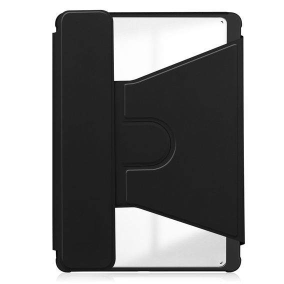 Чехол клавиатура для Samsung Galaxy Tab S10 Lite / S10 FE / S9 FE, Rotary 360° Leather, чёрный