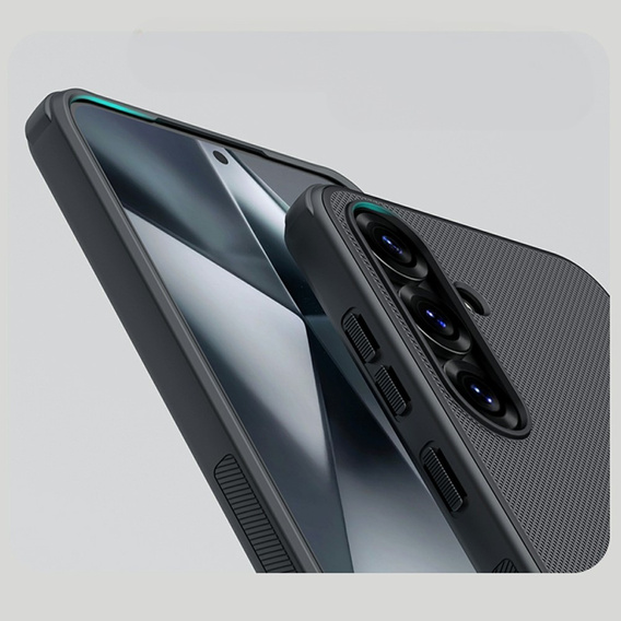 Чехол NILLKIN для Samsung Galaxy S25, Frosted Shield, для MagSafe, чёрный