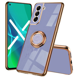 Чехол до Samsung Galaxy S21 FE, Electro Ring, синий