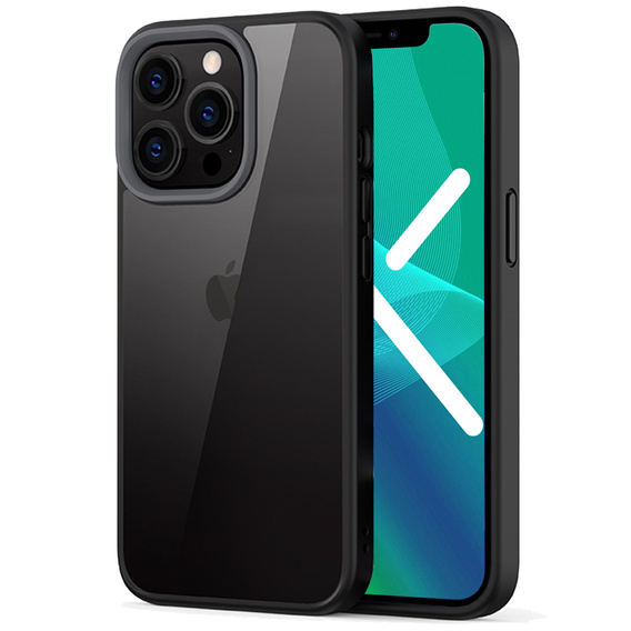 Чoхол до iPhone 13 Pro, ERBORD Hybrid Case, чорний