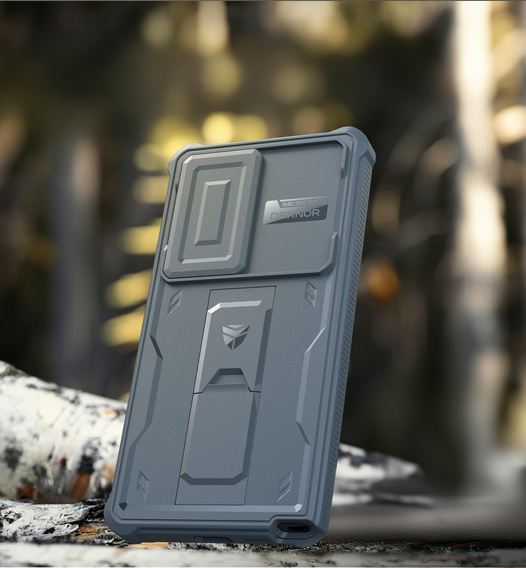 Броньований чохол для Samsung Galaxy S25 Ultra, Dexnor Full Body (Two Frames), темно-синій