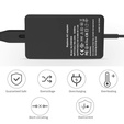 Блок живлення с USB для Microsoft Surface Pro 9/8/7/6/5/4/3 - вилка EU