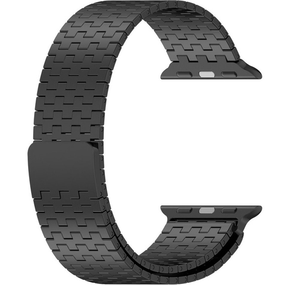 Стальной браслет для Apple Watch 1/2/3/4/5/6/7/8/SE/ULTRA 42/44/45/49 MM - черный