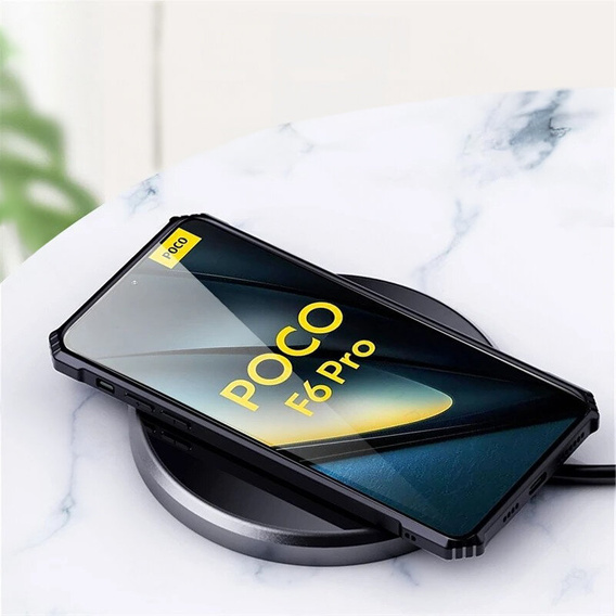 Чoхол до Xiaomi Poco F6 Pro, AntiDrop Hybrid, чорний