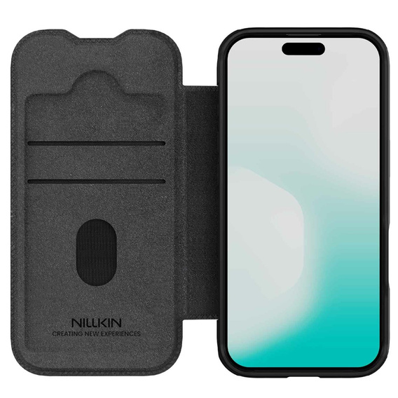Чехол с клапаном NILLKIN CamShield Qin Pro для iPhone 17