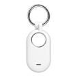 Силиконовый чехол-брелок для Samsung SmartTag2, белый