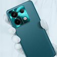 Шкіряний чохол для Xiaomi Redmi Note 13 Pro+, leather hybrid, зелений