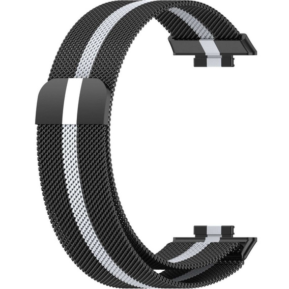 Браслет  MilaneseBand для Huawei Watch Fit 2 - Black / Grey
