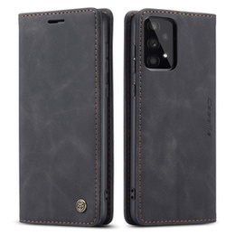 Чехол CASEME для Samsung Galaxy A53 5G, Leather Wallet Case, чёрный