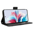 Футляр з клапаном для Oppo Reno 11F 5G, Card Slot, чорний