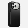 Чохол Nomad для iPhone 17 Pro, Modern Leather Folio, чорний