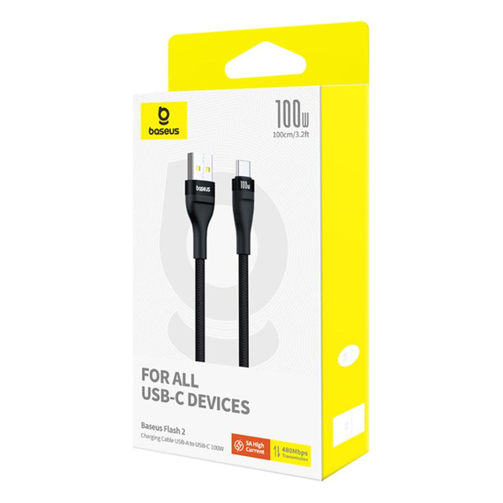 BASEUS Yiven Kaбель Lightning 1.2M - Black