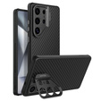 Чохол для Samsung Galaxy S25 Ultra, броньований Nillkin, Carboprof Case, для Magsafe, чорний