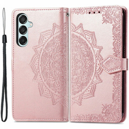 Откидной чехол для Samsung Galaxy M15 5G, Mandala, розовый