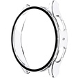 Силиконовый футляр со встроенным защитным стеклом до Galaxy Watch5 44mm, Transparent