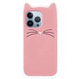 Кейс 3D KOT для iPhone 13 Pro Max, Pink