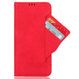 Откидной чехол для Samsung Galaxy A26, Card Slot, красный