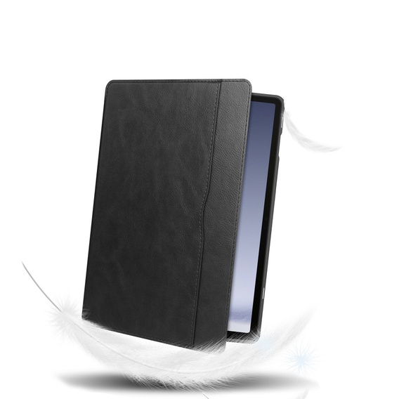 Чoхол до Samsung Galaxy Tab A9+, Business Card and Pen Slot, чорний