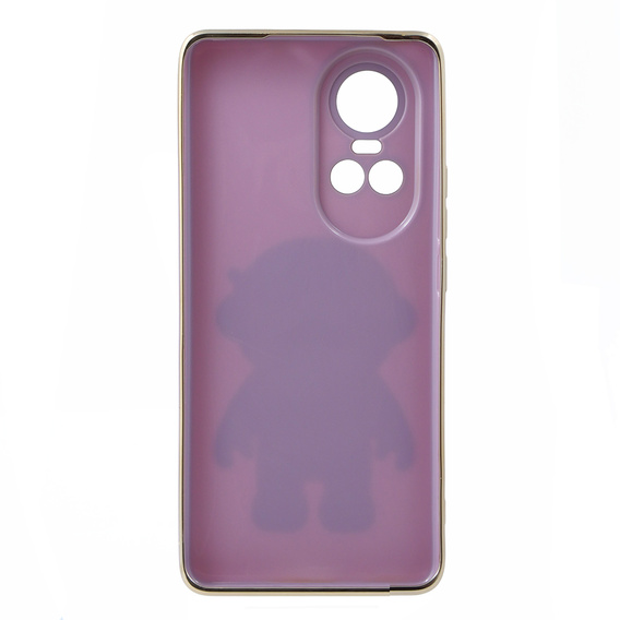 Чехол до Oppo Reno 10 / 10 Pro, Astronaut, фиолетовый