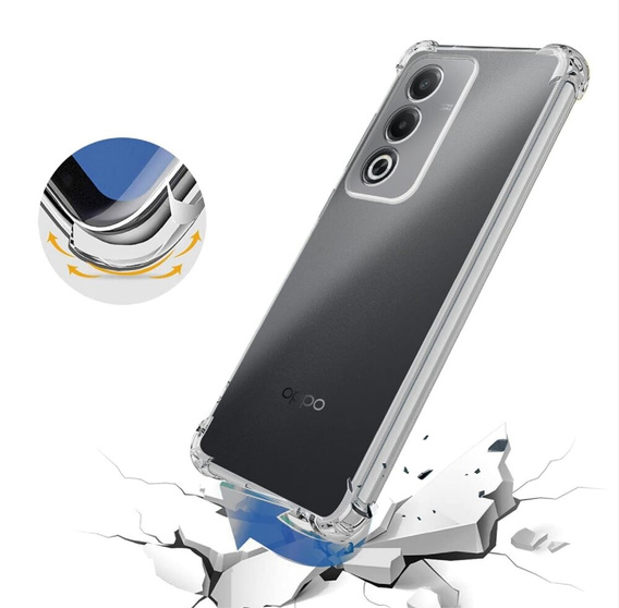 Чехол до Oppo A80, Dropproof, прозрачный