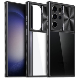 Чехол до Samsung Galaxy S23 Ultra, Slide Camera, чёрный