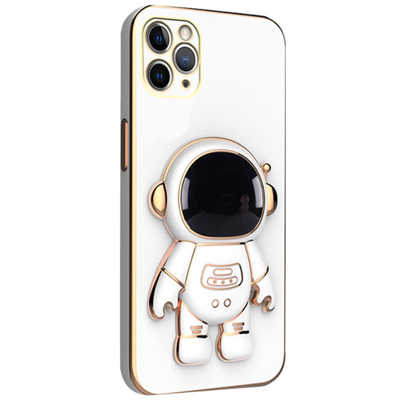 Чехол до iPhone 11 Pro Max, Astronaut, белый