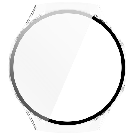 Чехол 2 в 1 + закаленное стекло для Huawei Watch GT 5 Pro 46mm, прозрачный