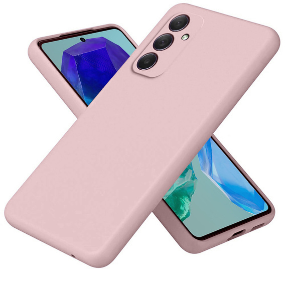 Чехол до Samsung Galaxy M55 5G, Silicone Lite, розовый