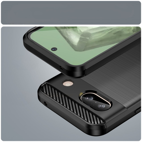 Чoхол до Google Pixel 8A, Carbon, чорний