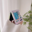 Чохол для Samsung Galaxy Z Flip 5 5G, жорсткий чохол, Жінка з кавою