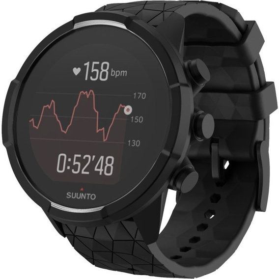 Силиконовый ремешок Rhombic Grain  до Suunto 9, Black