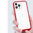 Чехол ERBORD Hybrid Frame для iPhone 13 Pro, Красный