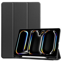 Чехол для iPad Pro 11 2024, Smartcase с местом для стилуса, чёрный
