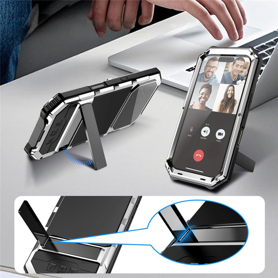 Бронированный чехол с подставкой R-JUST для iPhone 17