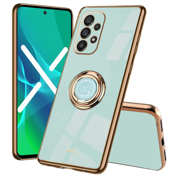Чoхол до Samsung Galaxy A53 5G, Electro Ring, м'ятний 
