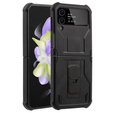 Броньований чохол для Samsung Galaxy Z Flip 4 5G, Dexnor Clip Holder, чорний