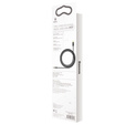 BASEUS Yiven M30 Кабель Minijack 3.5mm Aux 0.5m - Silver/Black