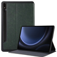 Чехол для Samsung Galaxy Tab S9 FE+ Plus, Smartcase с местом для стилуса, зелёный