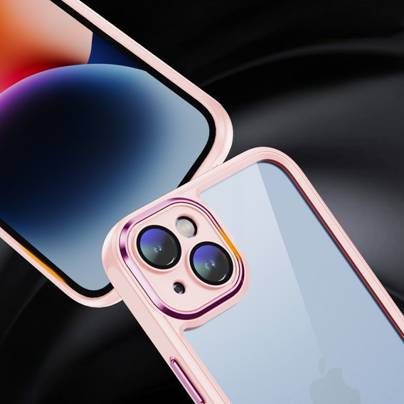 Чохол для iPhone 14, ERBORD Impact Guard, рожевий