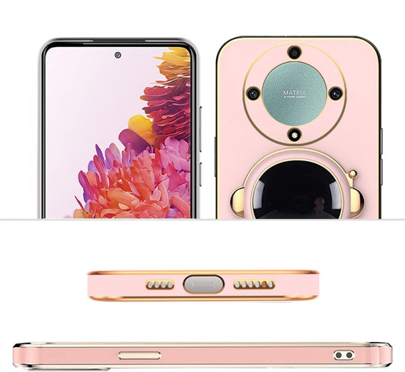 Чoхол до Honor Magic 6 Lite 5G, Astronaut, рожевий