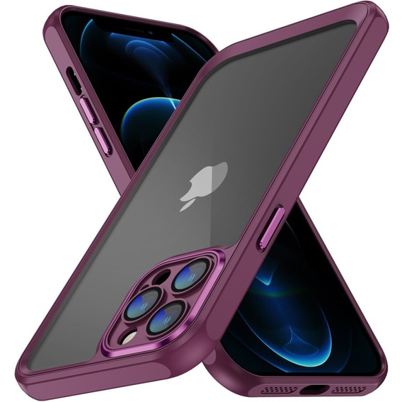 Чехол для iPhone 12 Pro Max, ERBORD Impact Guard, бордовый
