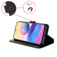 Откидной чехол для Huawei Pura 70, Wallet Smart Magnet, чёрный