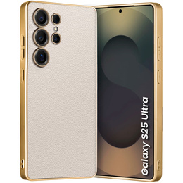 Чoхол до Samsung Galaxy S25 Ultra, GKK Leather, титановий сірий