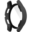 Силиконовый футляр со встроенным защитным стеклом до Samsung Galaxy Watch4 40mm, Black