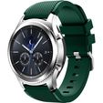Силиконовый ремешок Twill Texture 22mm, Dark green