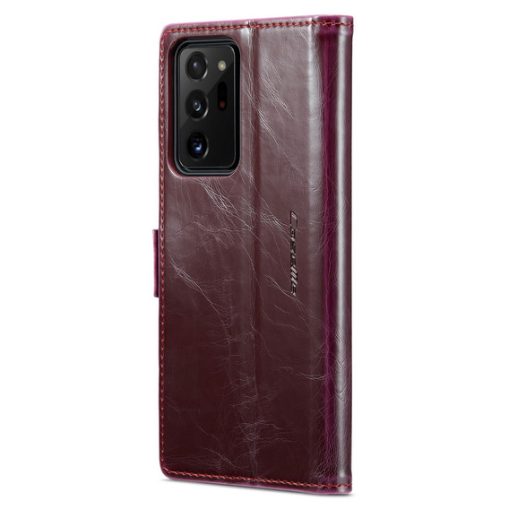 Флип-кейс CASEME для Samsung Galaxy Note 20 Ultra, Waxy Textured, красный