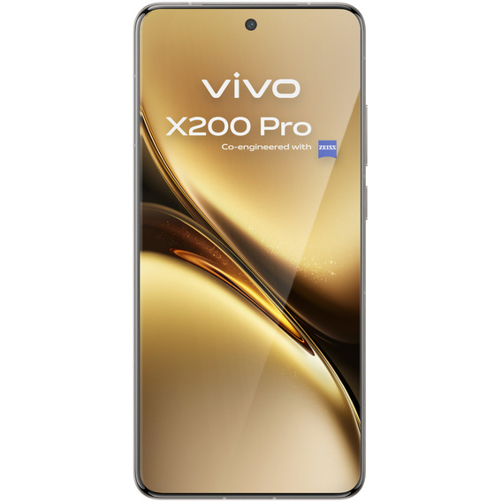 3D загартоване скло для Vivo X200 Pro 5G, чорна рамка