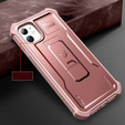 Бронированный чехол для iPhone 11, Dexnor Full Body, розовый rose gold