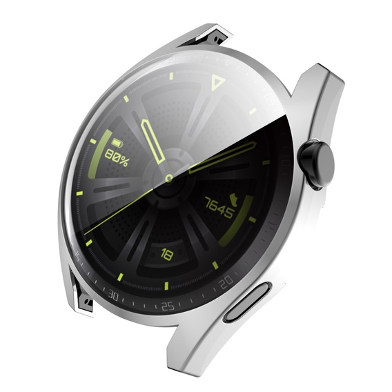 Etui z wbudowanym szkłem do Huawei Watch GT 3 42mm - Silver